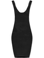 Czarna casualowa sukienka na ramiączka basic